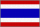 Fahne von Thailand