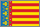 Fahne von Valencia