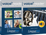 Packshots - Voice Reader Home 15 und Voice Reader Studio 15