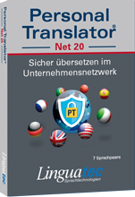 Sicher übersetzen im Unternehmensnetzwerk mit Personal Translator Net 20