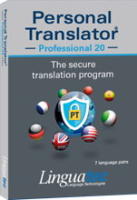 Secure translations with Personal Translator Professional