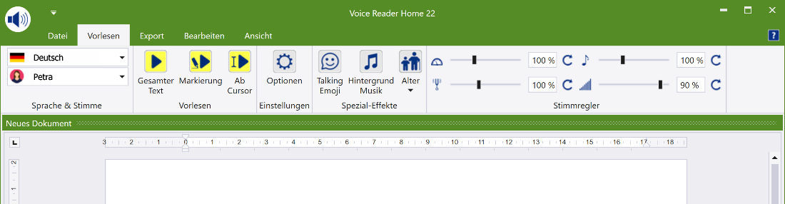 Linguatec Voice Reader Home Sprachausgabe 