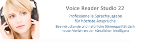 Voice Reader Studio 22 Text-to-Speech von Linguatec für höchste Ansprüche