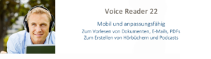 Voice Reader Text-to-Speech von Linguatec: mobil und anpassungsfähig.
